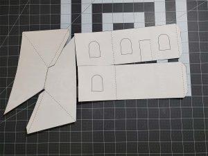 template pieces cut out