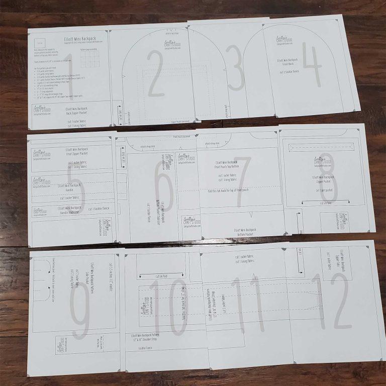 How to Assemble a PDF Pattern for Sewing